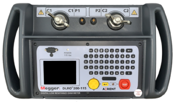 Megger DLRO200-115 - 200A Low Resistance Ohmmeter or ‘Ducter’
