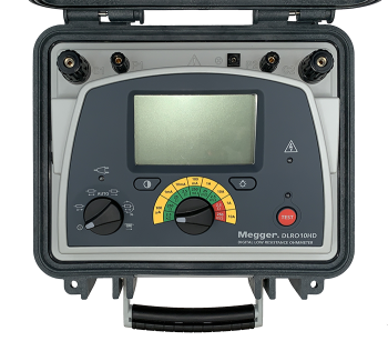 Megger DLRO10HD and DLRO10HDX - 10A Highly Portable Low Resistance Ohmmeter or ‘Ducter’
