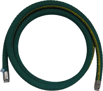 Liquid Cooled Load Bank Hose - 20 ft Tri-Clamp Hose
