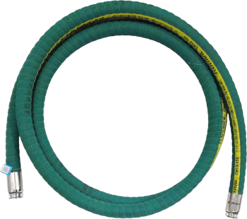 Liquid Cooled Load Bank Hose - 20 ft Tri-Clamp Hose