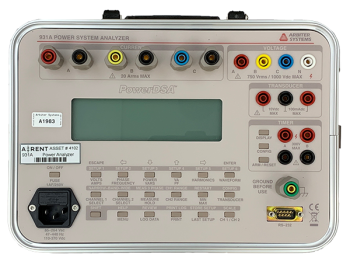 Arbiter 931A - Power System Analyzer