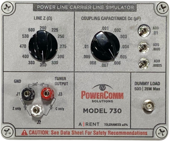PowerComm Model 730 - PLC Line Simulator for the PCA-4125