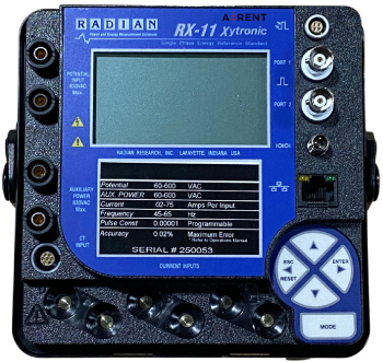 Radian Research RX-11 - Single-Phase Meter Standard