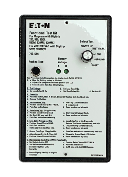 Eaton / Cutler-Hammer	70C1056G54 - Digitrip Breaker Test Set