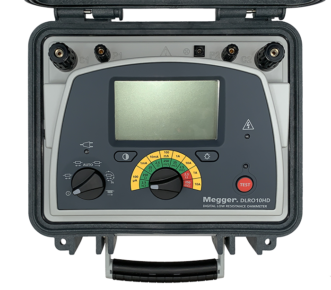 Megger DLRO10HD and DLRO10HDX - 10A Highly Portable Low Resistance Ohmmeter or ‘Ducter’