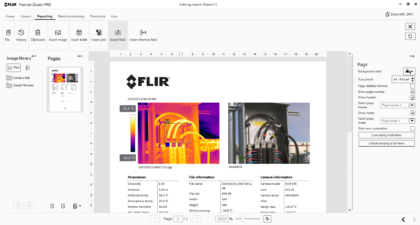 FLIR Thermal Studio Pro - Image and Reporting Software