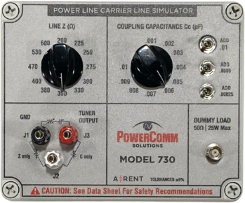 PowerComm Model 730 - PLC Line Simulator for the PCA-4125